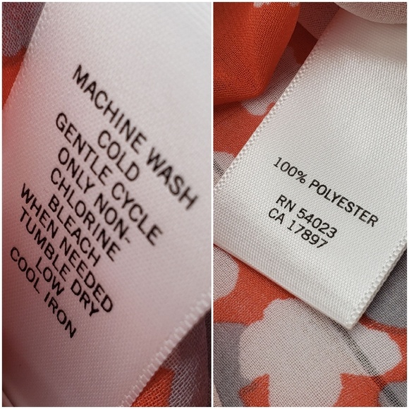 Floral Print Ruffle Neck Top Banana Republic - Picture 7 of 8